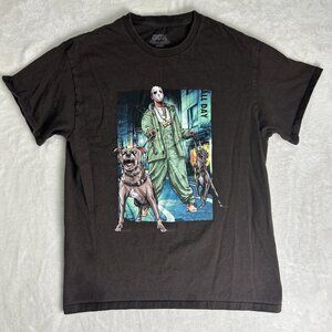 DGK Thieves Brown Graphic Tee T-Shirt Men’s Size Medium